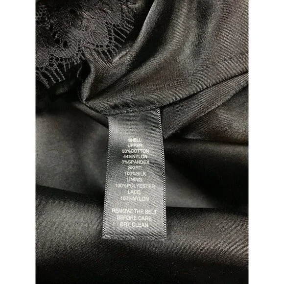 White House Black Market Womens Dress Size 6 Strapless Silk Cocktail Party - Picture 5 of 11